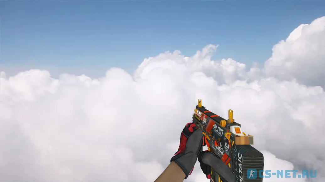 Модель «MP7 | Кровавый спорт (red gloves)» для CS 1.6 (скрин 3)