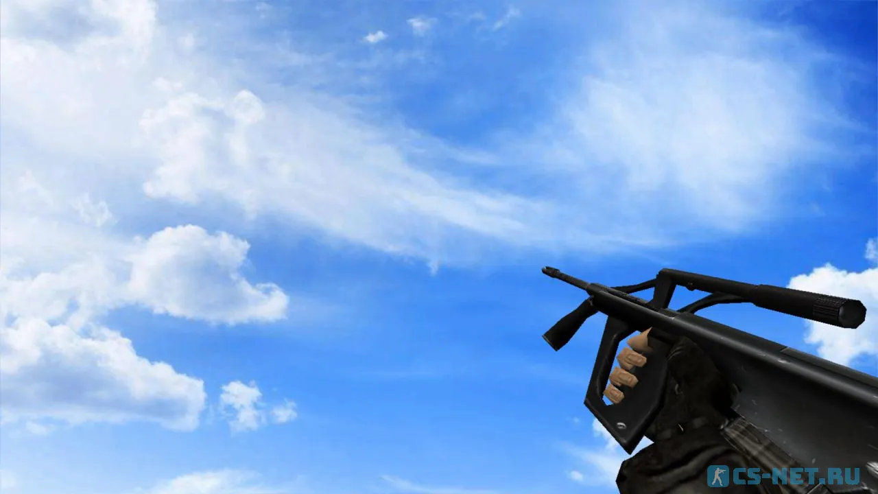 Модель «AUG Черный уголь» для CS 1.6 (скрин 2)