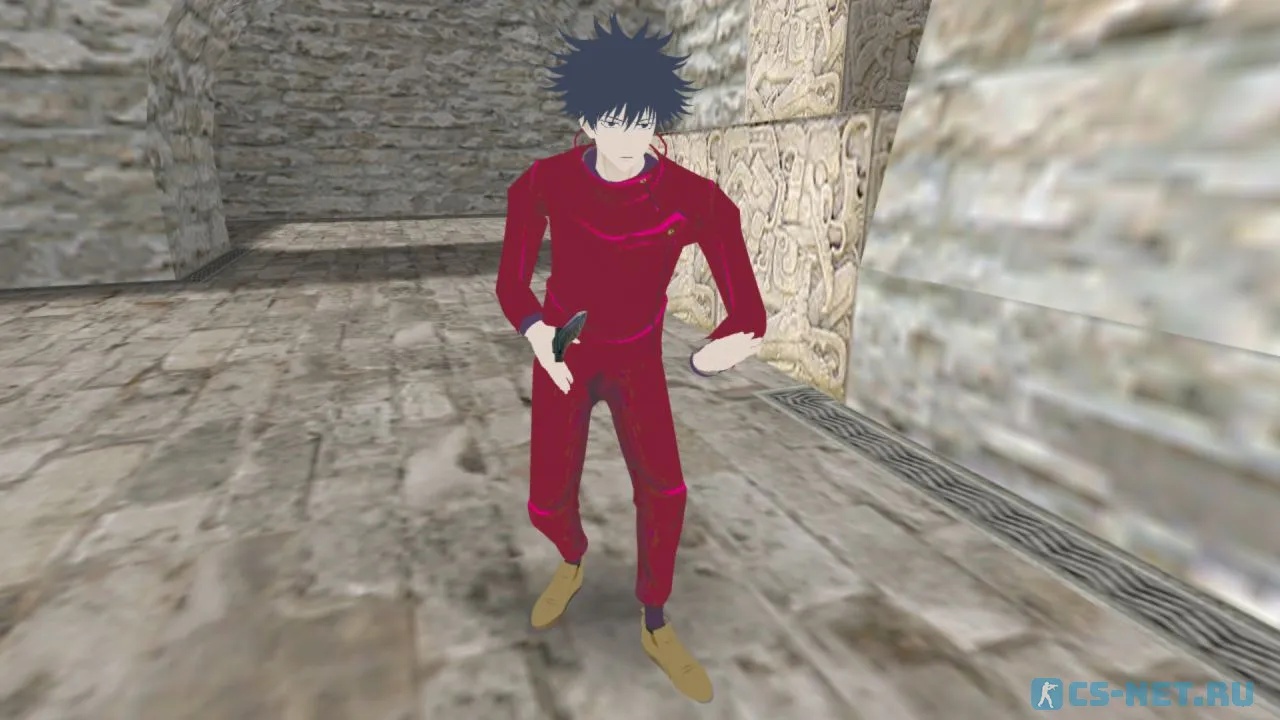 Модель персонажа «Megumi Fushiguro (Мэгуми Фусигуро)» из аниме "Магическая битва" для CS 1.6 (под TT)