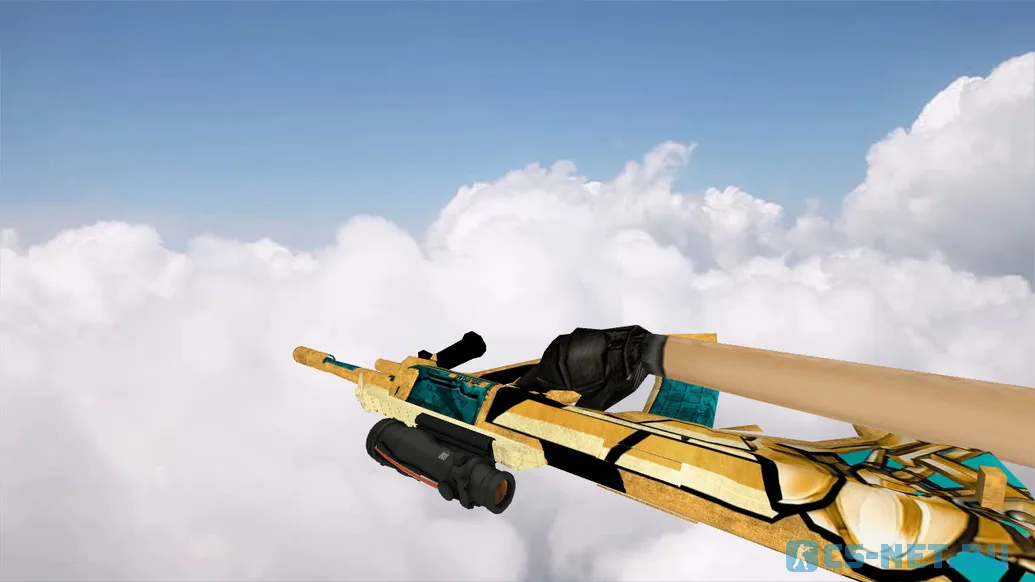 Модель «AUG Deco» для CS 1.6 (скрин 2)