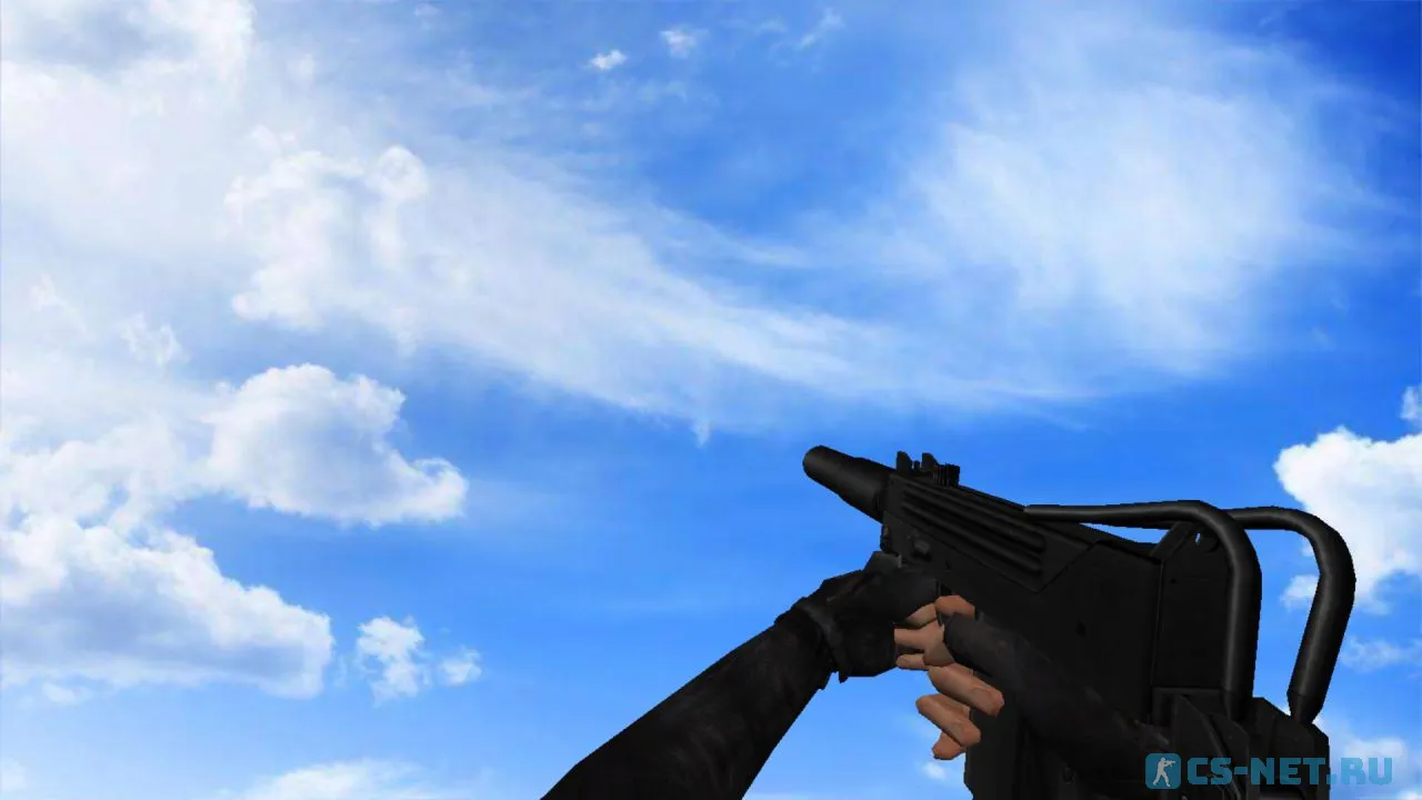 Модель «MAC-10 с глушителем» для CS 1.6