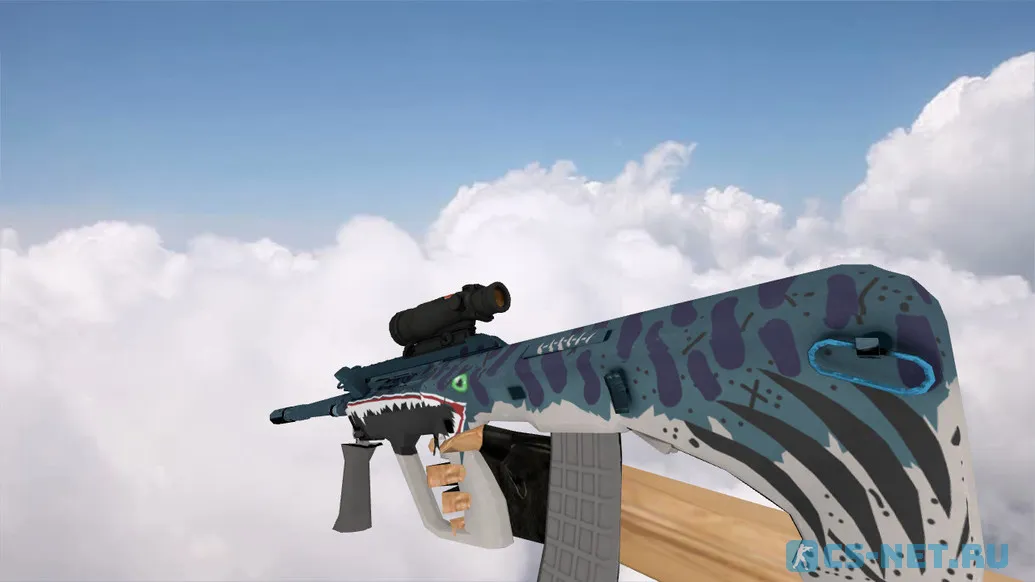 Модель «AUG Piranha» для CS 1.6