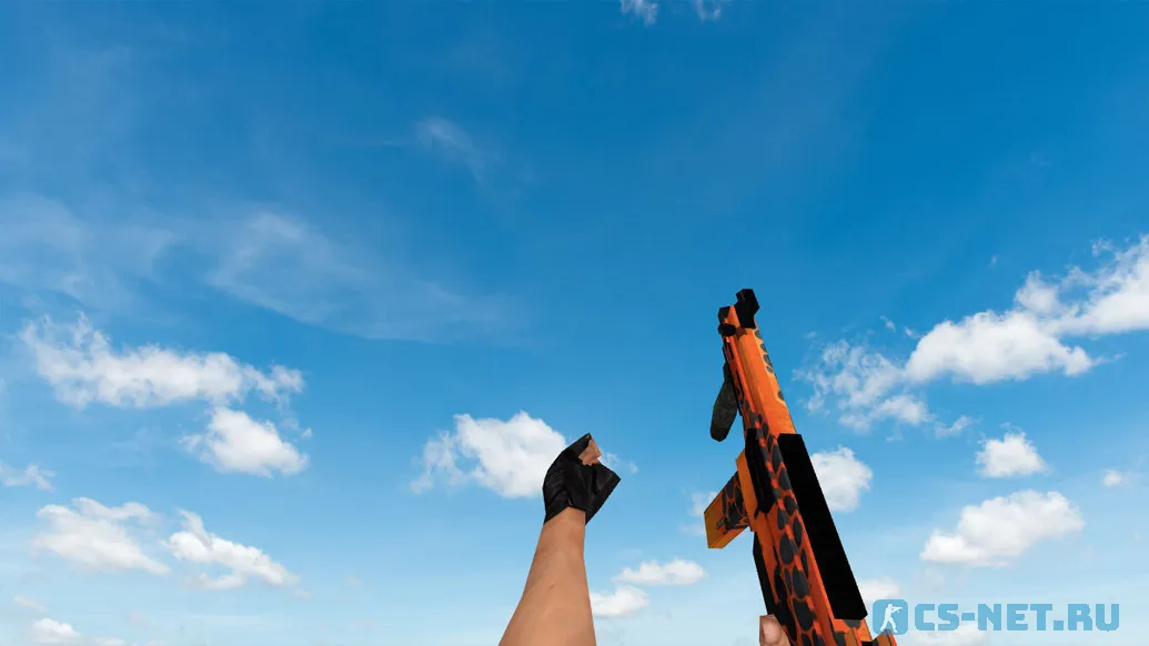 Модель «UMP-45 | Дикая моль» для CS 1.6 (скрин 3)