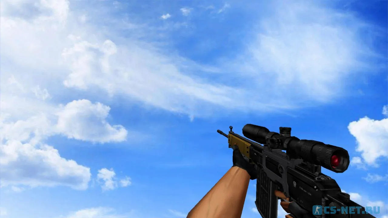 Модель «Galil с оптическим прицелом» для CS 1.6