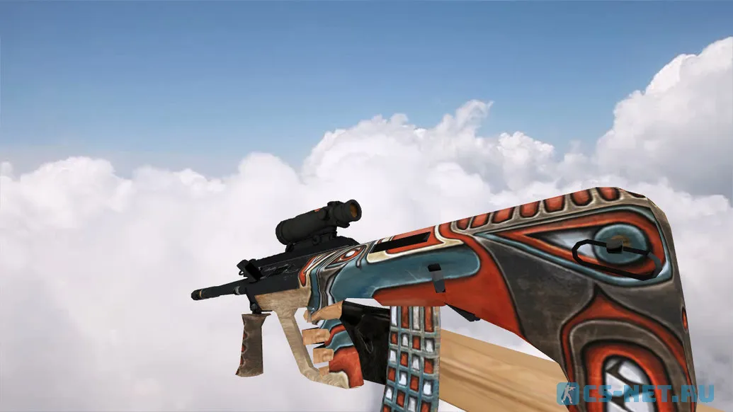 Модель «AUG Totem» для CS 1.6