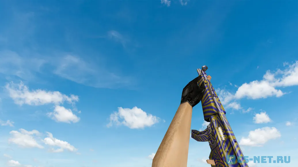 Модель «Default MP5 | Горн войны» для CS 1.6 (скрин 3)