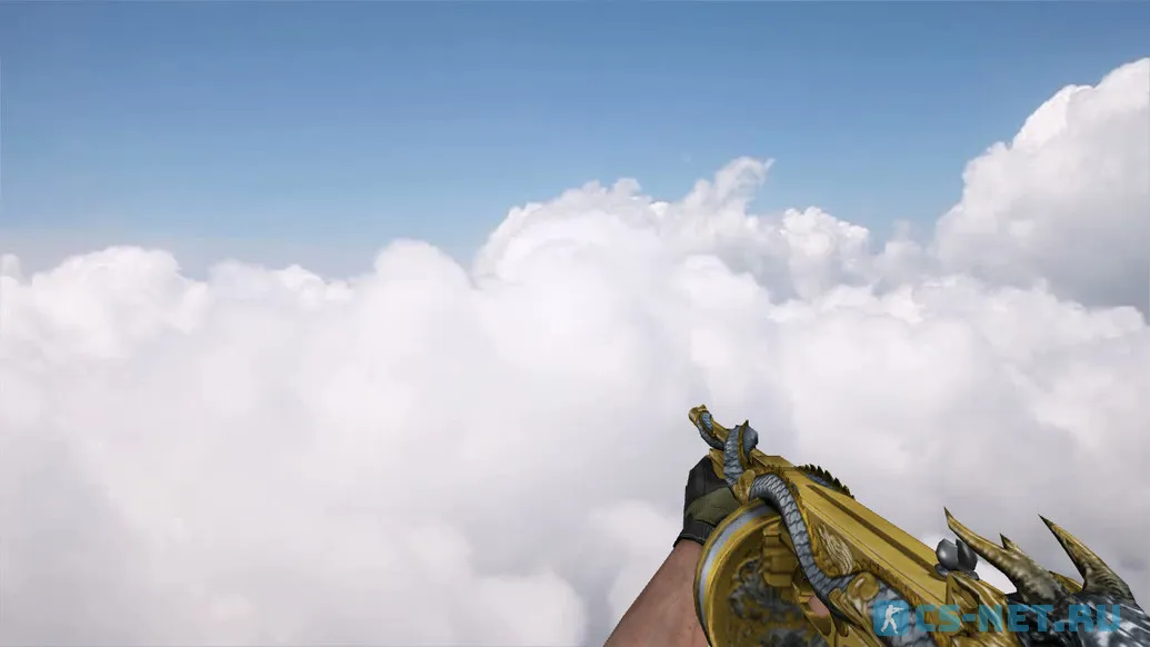 Модель «Thompson-Infernal Dragon Dragon Noble Gold» для CS 1.6