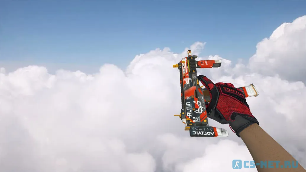 Модель «MP7 | Кровавый спорт (red gloves)» для CS 1.6 (скрин 2)