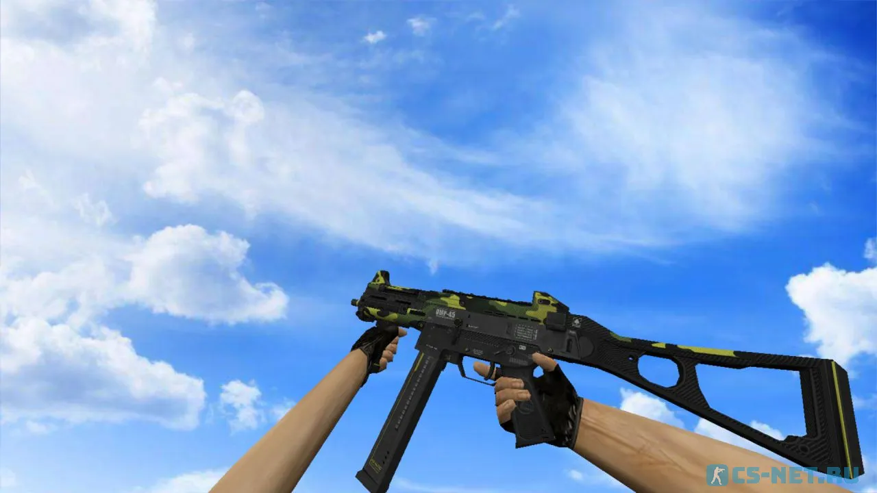 Модель «UMP-45 Бунт» для CS 1.6
