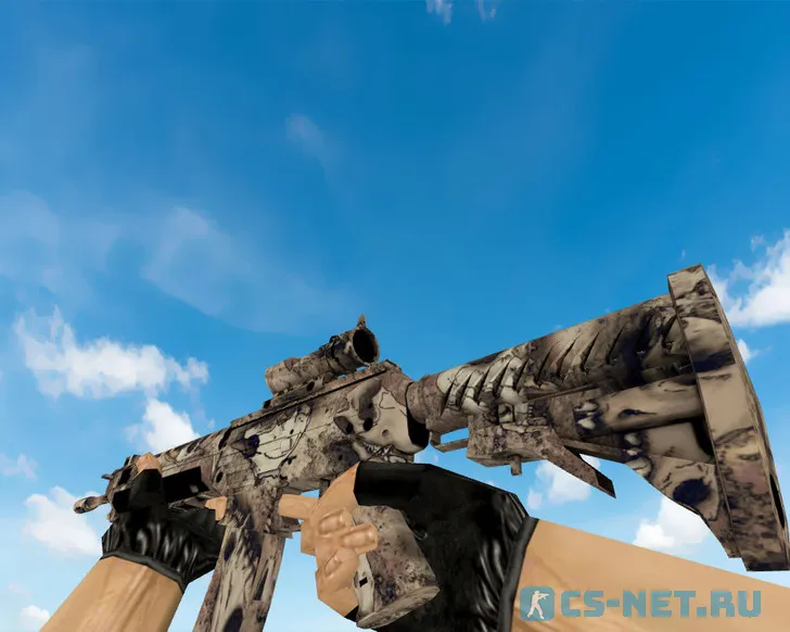 Модель «SG 553 | Белизна (Bleached)» для CS 1.6