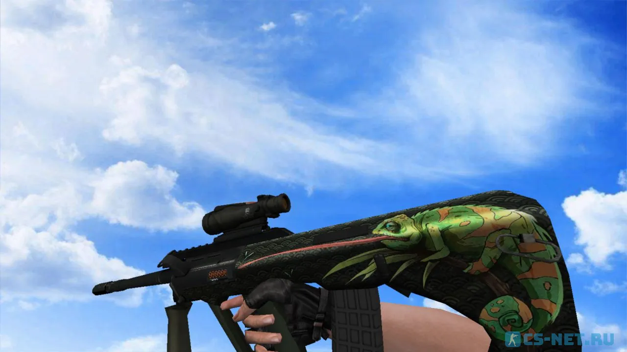 Модель «AUG | Хамелеон» для CS 1.6