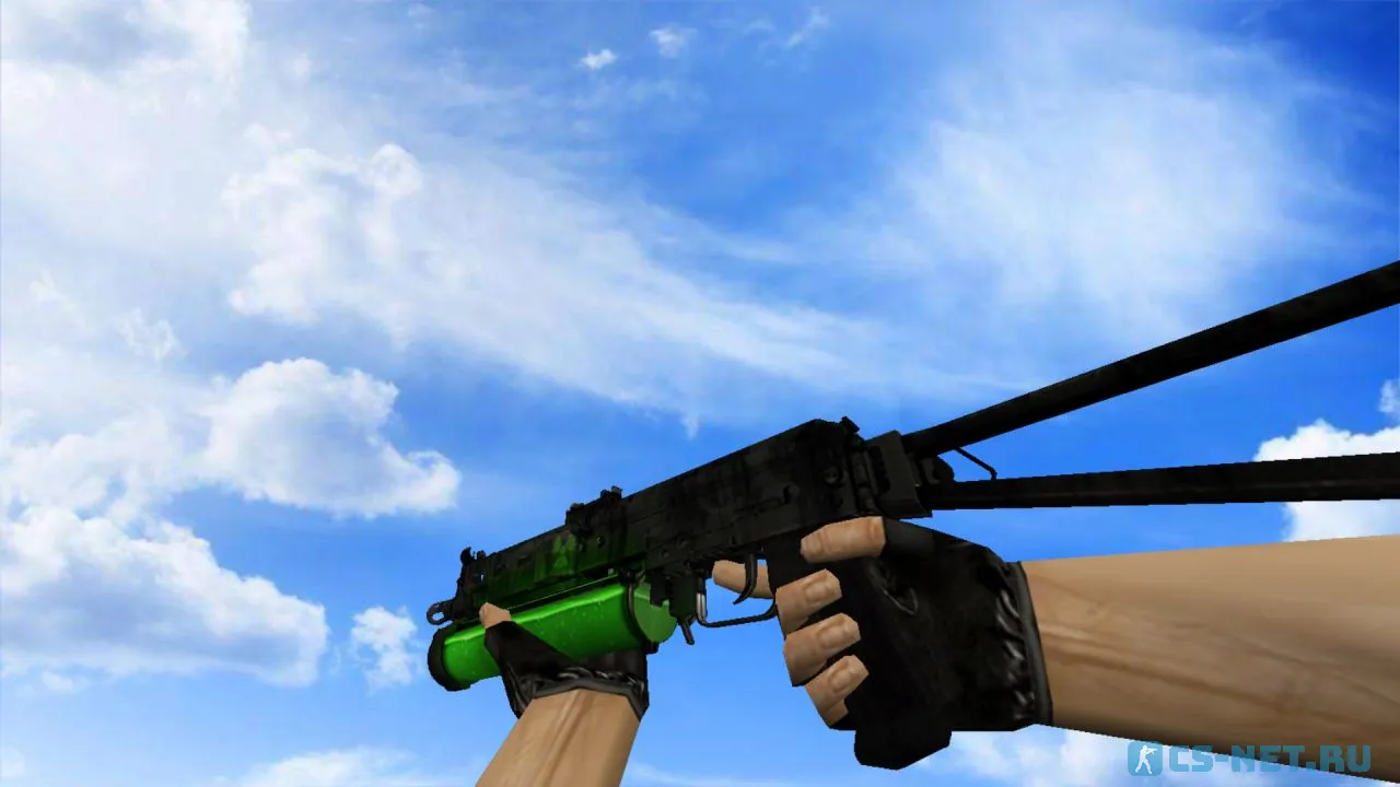 Модель «PP-19 Бизон | Топливный стержень» для CS 1.6