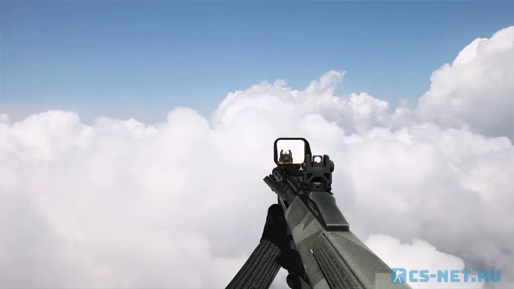 Модель «AUG A3 White Camo» для CS 1.6