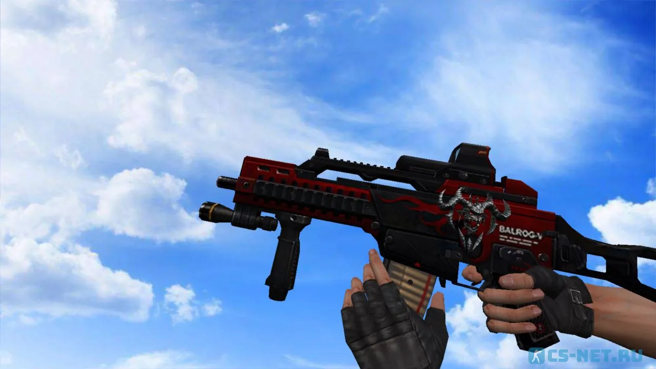 Модель «P90 | Дракон будущего» для CS 1.6 (скрин 3)