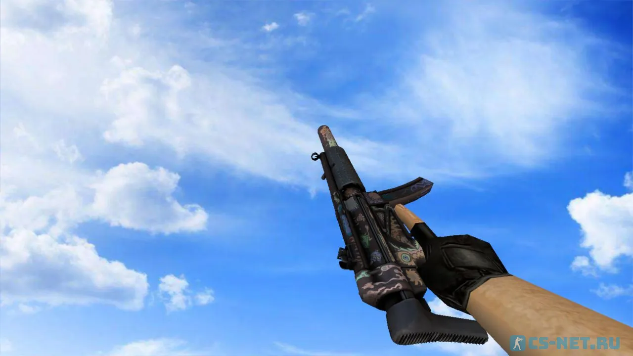 Модель «MP5-SD | Юный некромант (Necro Jr.)» для CS 1.6  (скрин 2)