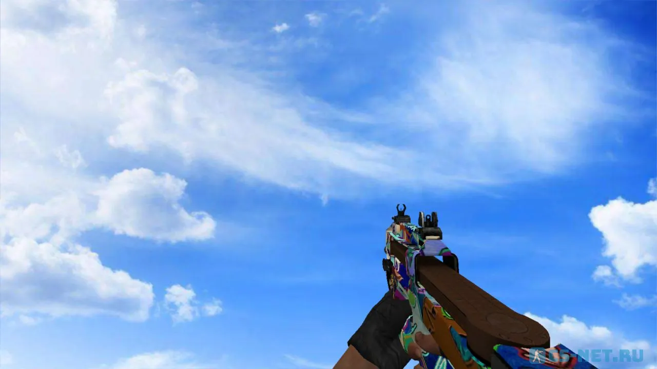 Модель «P90 Цветной» для CS 1.6