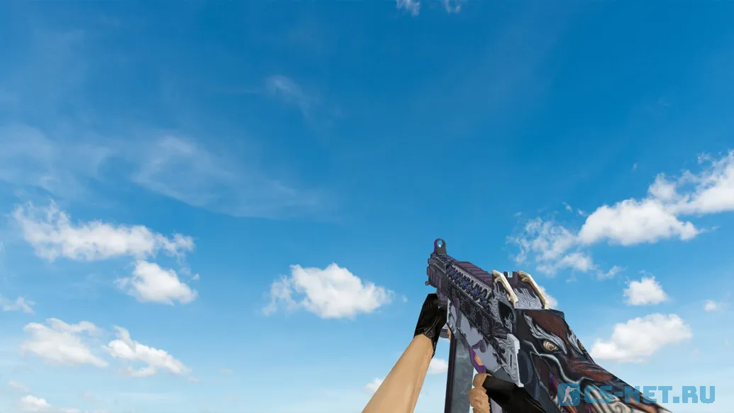 Модель «UMP-45 Dragon Breath» для CS 1.6 (скрин 3)