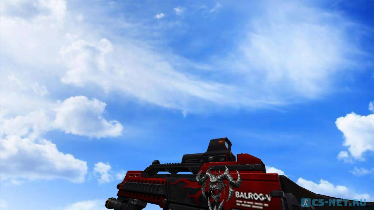 Модель «P90 | Дракон будущего» для CS 1.6 (скрин 2)