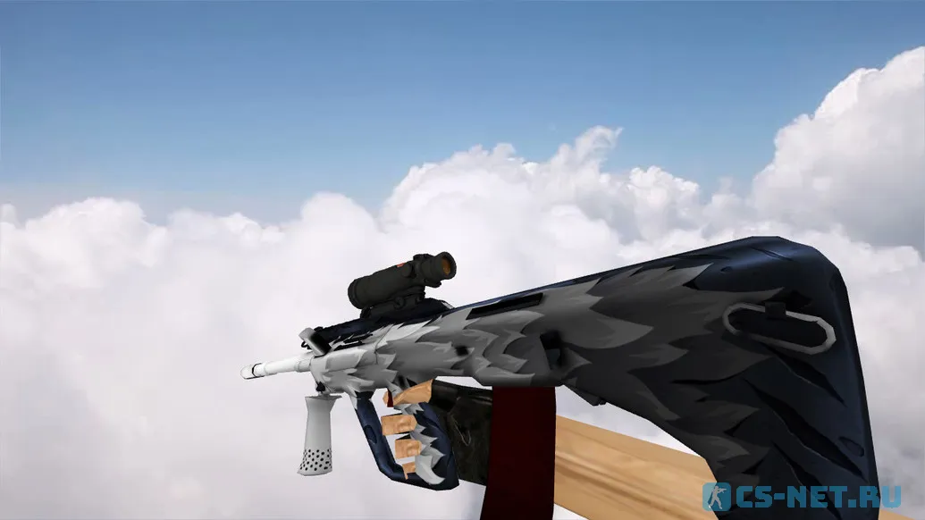 Модель «AUG White Fang» для CS 1.6