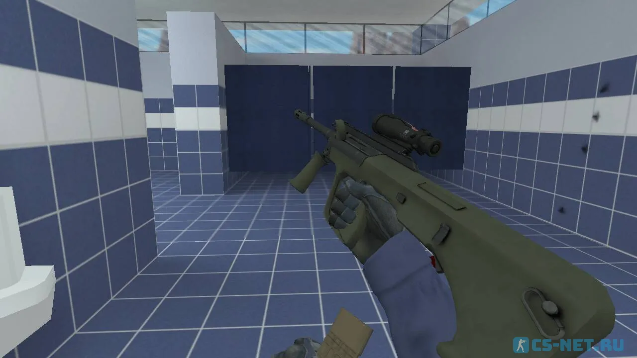 Модель «AUG из CS:GO» для CS 1.6