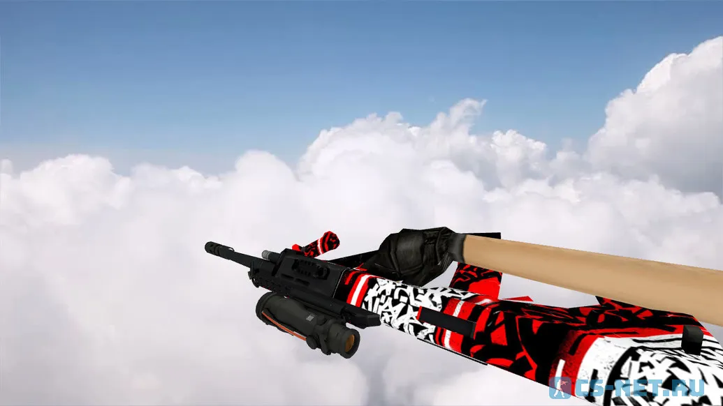 Модель «AUG Calligraphy» для CS 1.6 (скрин 2)