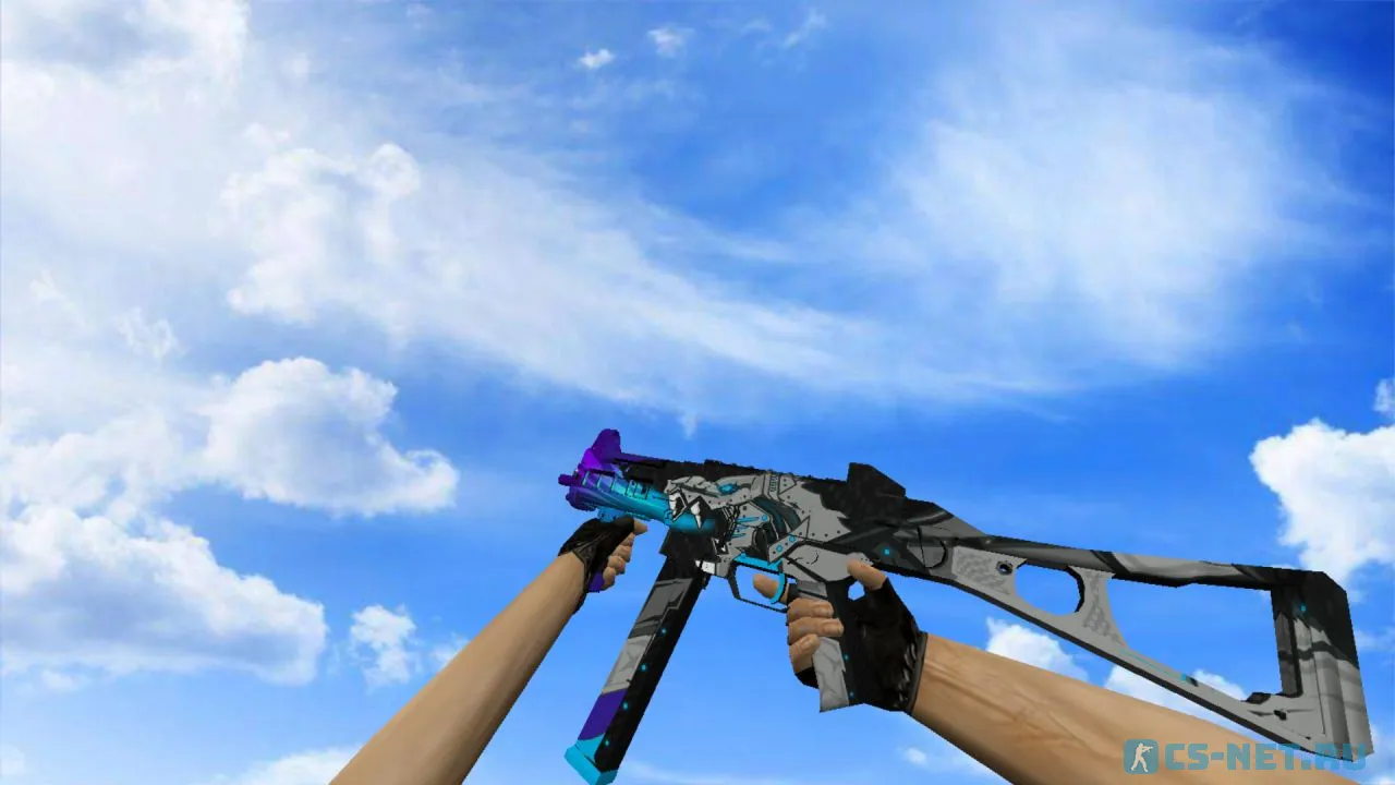 Модель «UMP45 | Mecha Dragon» для CS 1.6