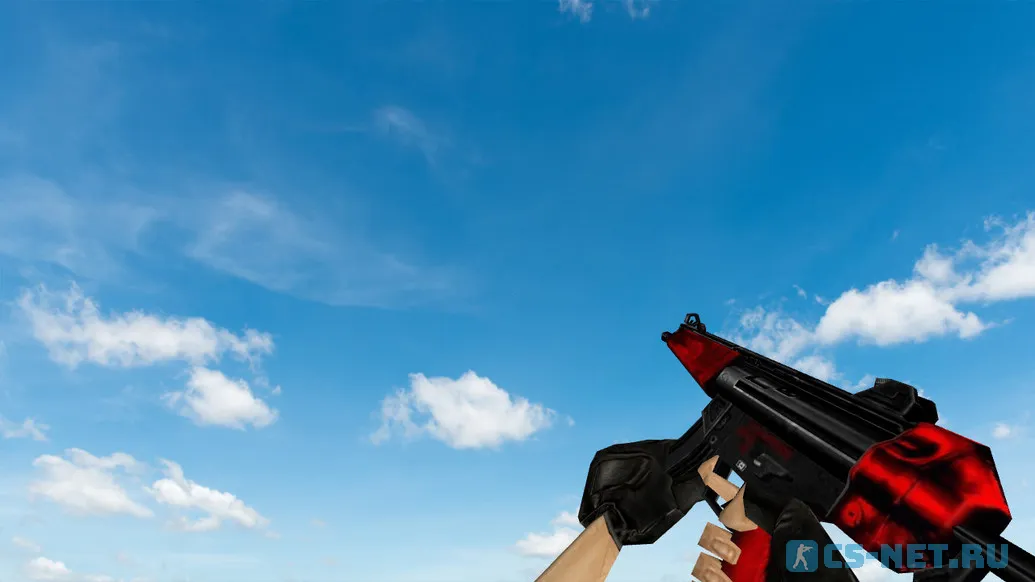 Модель «MP5 Red Parts» для CS 1.6 (скрин 2)