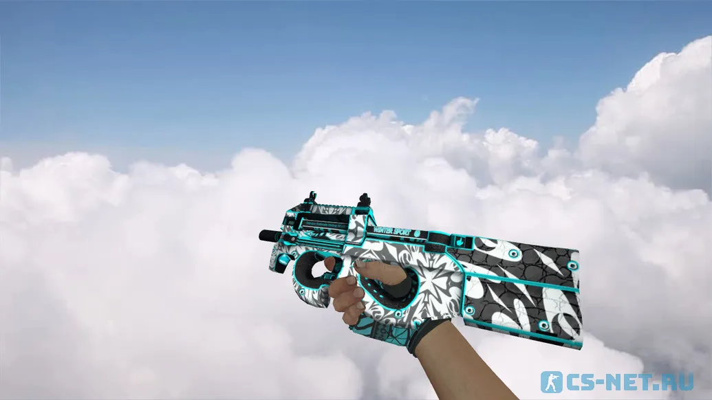 Модель «P90 | Снежный вихрь» для CS 1.6