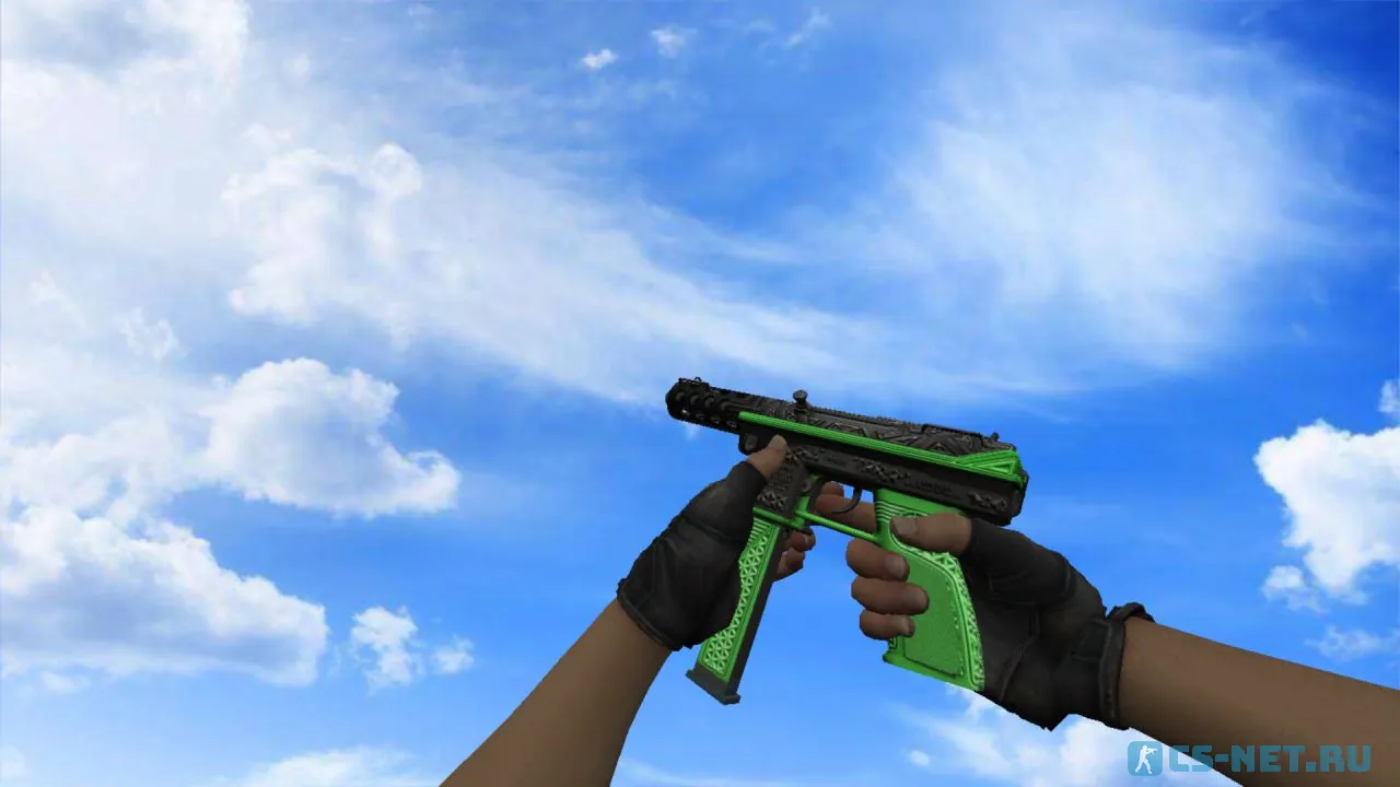 Модель «TEC-9 Мистер Грин» для CS 1.6