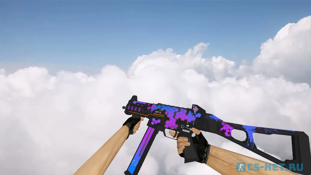 Модель «UMP-45 Cyberpunk» для CS 1.6