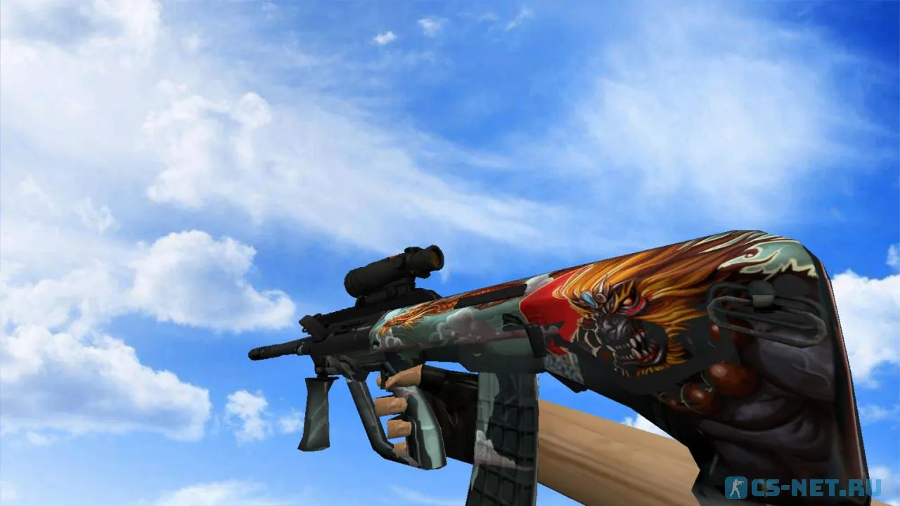 Модель «AUG | Azuro» для CS 1.6