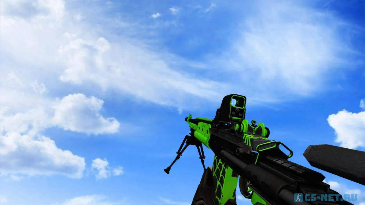 Модель «SG-552 | М14 ЕБР | Ядовитая» для CS 1.6 (скрин 2)