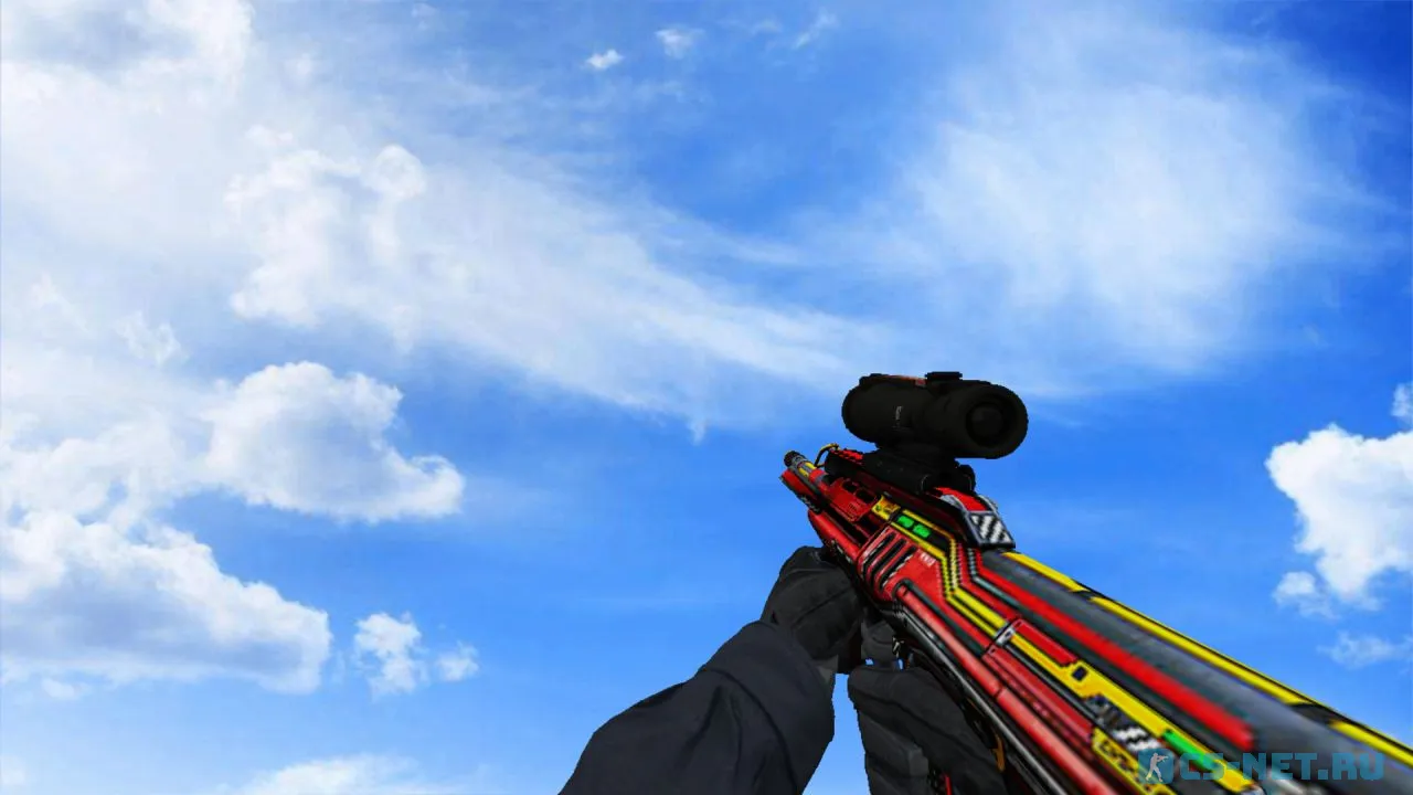 Модель «AUG | Сид Мид» для CS 1.6