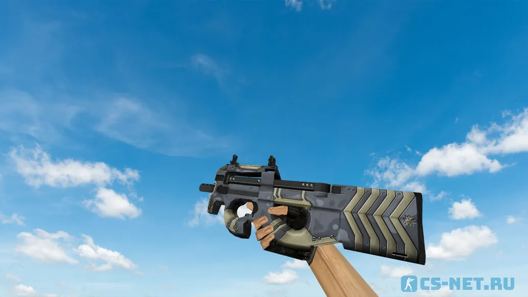 Модель «P90 The Silver» для CS 1.6
