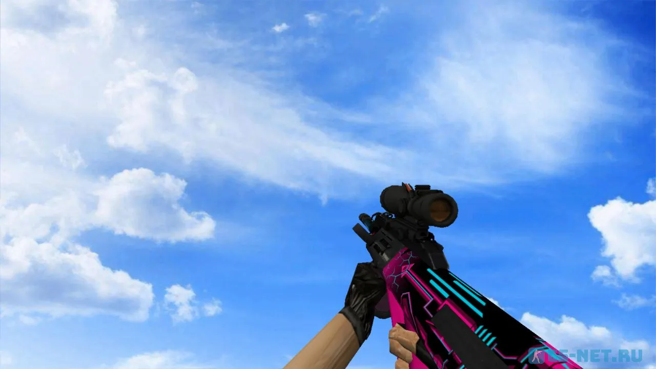 Модель «AUG | Strike» для CS 1.6 (скрин 3)