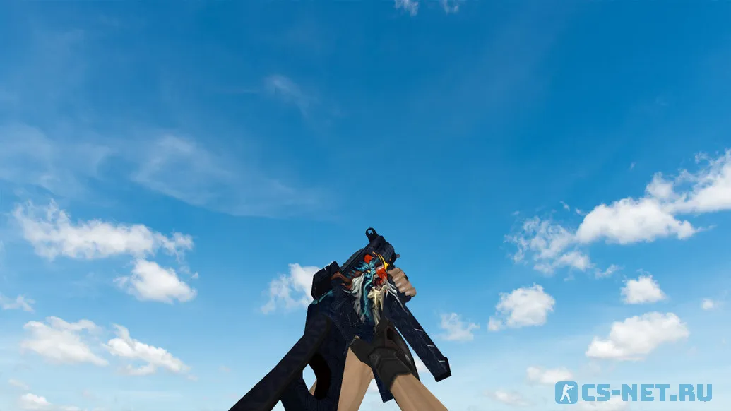 Модель «UMP-45 | Пламя дракона» для CS 1.6 (скрин 2)