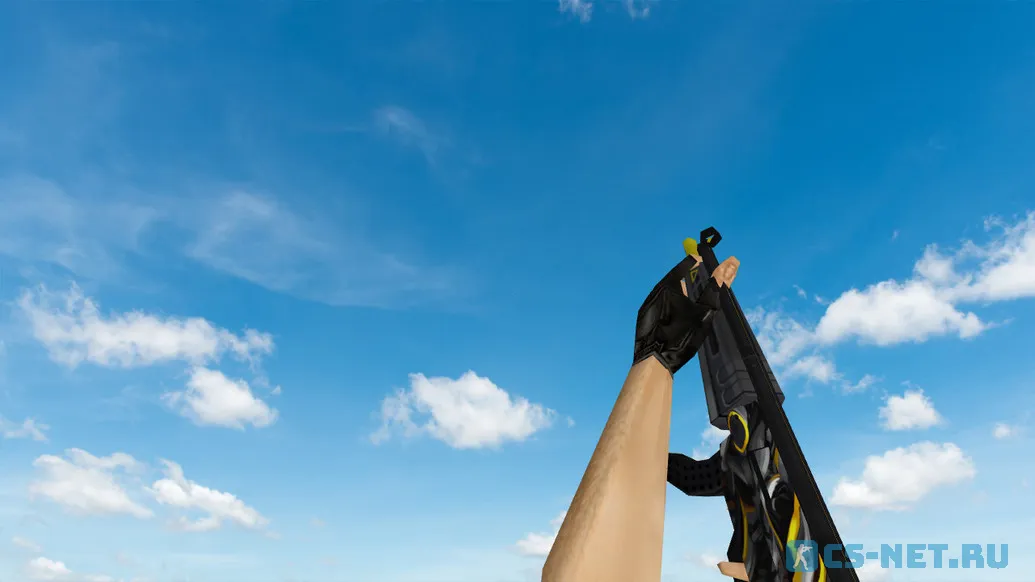 Модель «Default MP5 | Заклятый враг» для CS 1.6 (скрин 3)