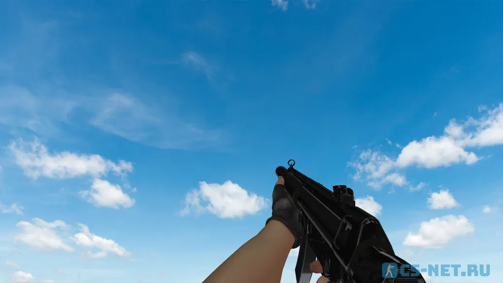 Модель «MP5-SD Chrome» для CS 1.6