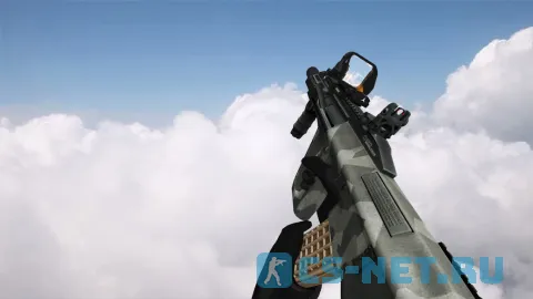 Модель «AUG A3 White Camo» для CS 1.6 (скрин 2)