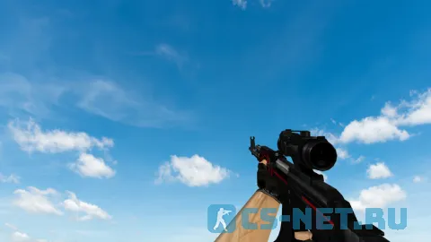 Модель «AK74 | Красная линия» для CS 1.6