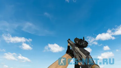 Модель «SG 553 Gauss Rifle» для CS 1.6 (скрин 3)