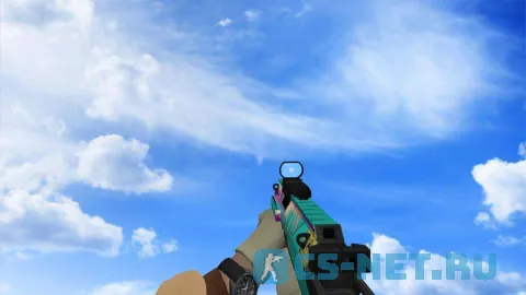 Модель «MP7 Майами» для CS 1.6