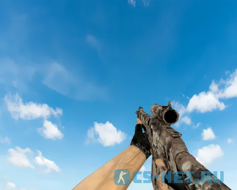 Модель «SG 553 | Белизна (Bleached)» для CS 1.6 (скрин 3)