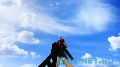 Модель «UMP-45 | Пламя» для CS 1.6 (скрин 2)