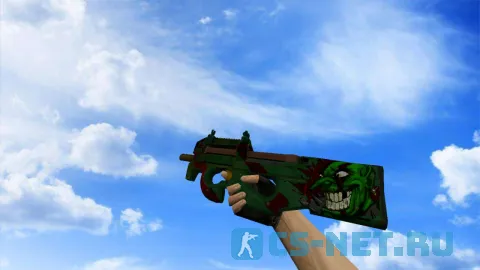 Модель «P90 Зеленый гоблин» для CS 1.6