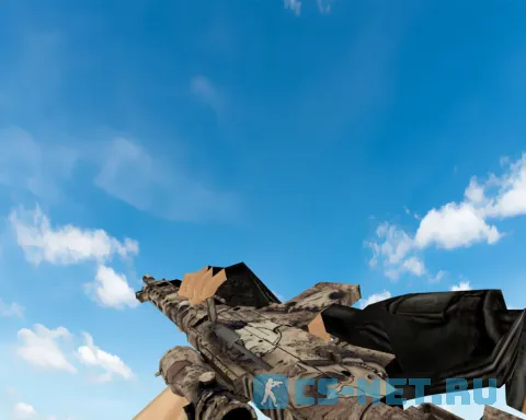 Модель «SG 553 | Белизна (Bleached)» для CS 1.6 (скрин 2)