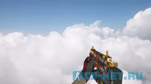 Модель «MP7 | Кровавый спорт (red gloves)» для CS 1.6 (скрин 3)