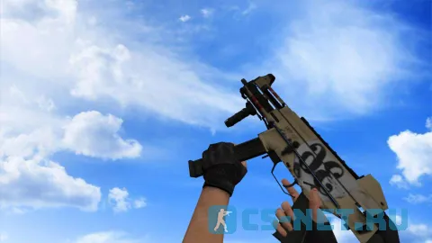 Модель «UMP45 | Гран-при» для CS 1.6 (скрин 2)
