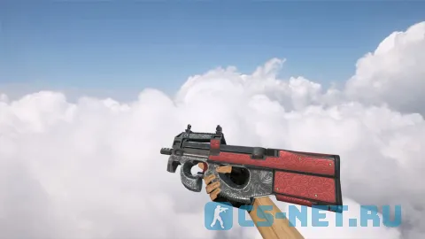Модель «P90 Bark Beetle Red» для CS 1.6