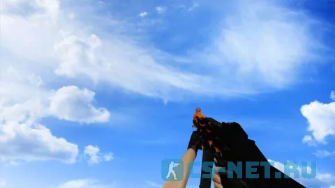 Модель «UMP-45 | Пламя» для CS 1.6 (скрин 3)